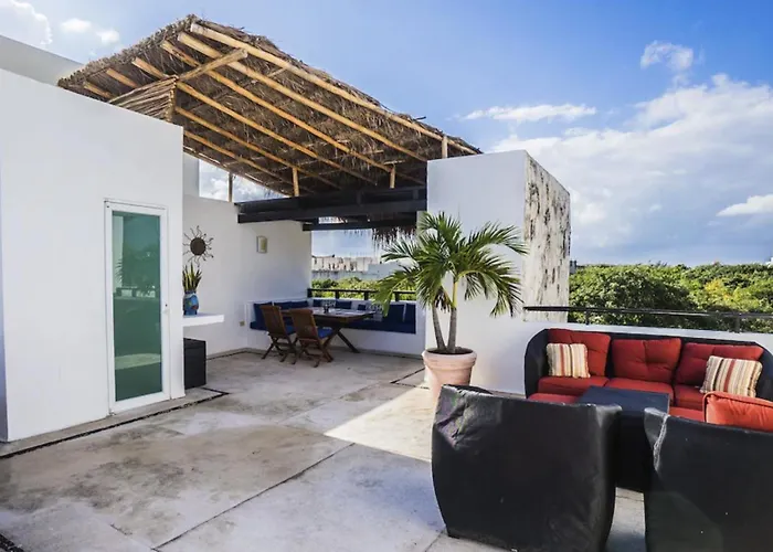 Penthouse 2Br Private Jacuzzi - 3 Blocks To Beach Ferienhaus