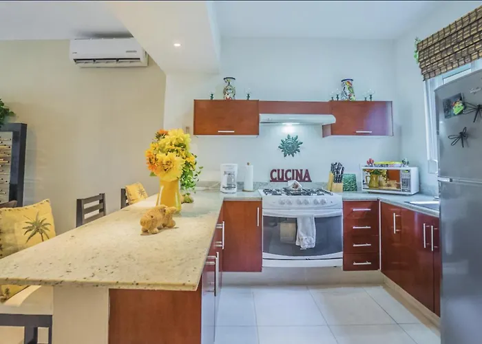 Penthouse 2Br Private Jacuzzi - 3 Blocks To Beach Ferienhaus Playa del Carmen