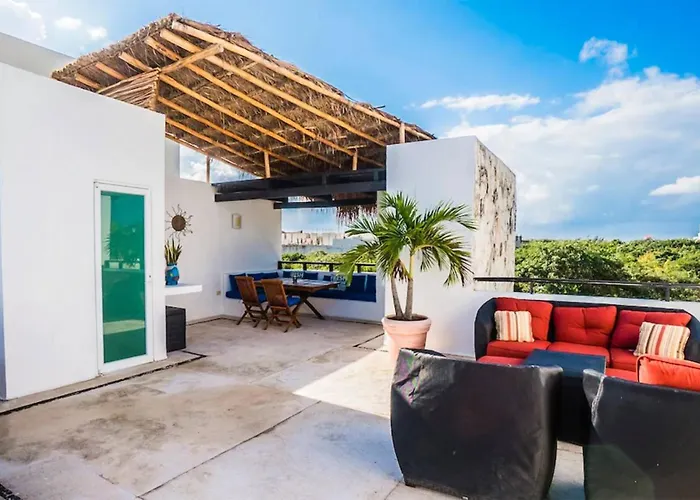 Penthouse 2Br Private Jacuzzi - 3 Blocks To Beach Playa del Carmen